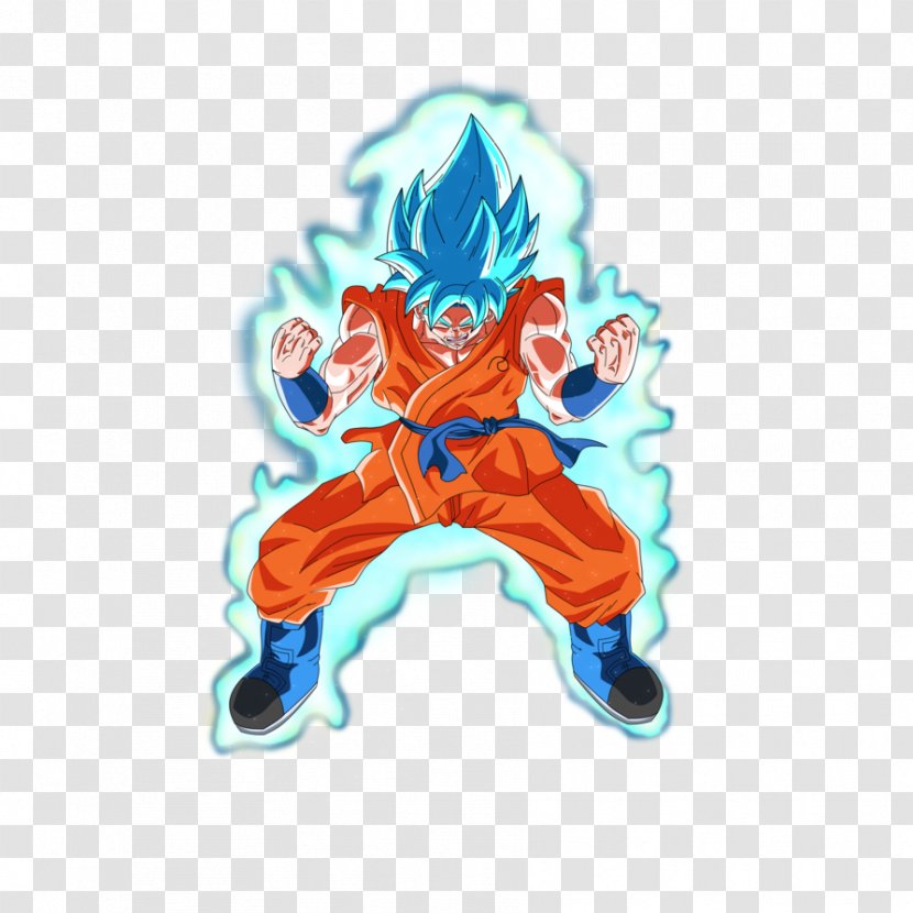 Goku Gohan Vegeta Goten Cell - Blue Aura Transparent PNG