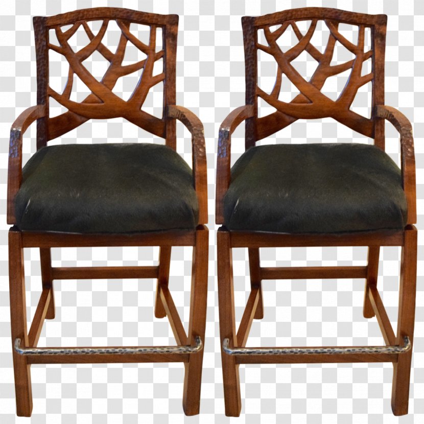 Chair - Wood - Seats In Front Of The Bar Transparent PNG