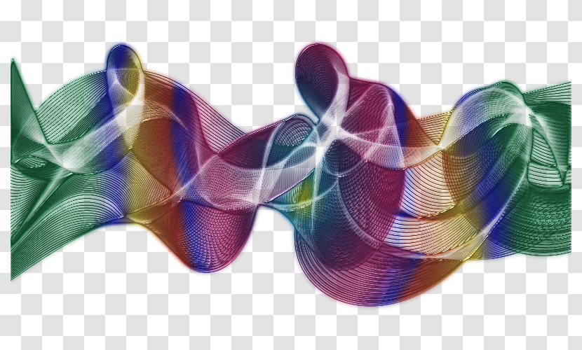 Image Ribbon Plastic - Rainbow Transparent PNG