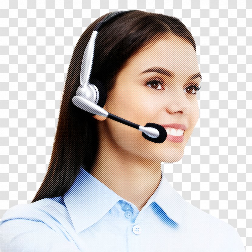 Headset Call Centre Chin Nose Cheek - Ear - Hearing Transparent PNG