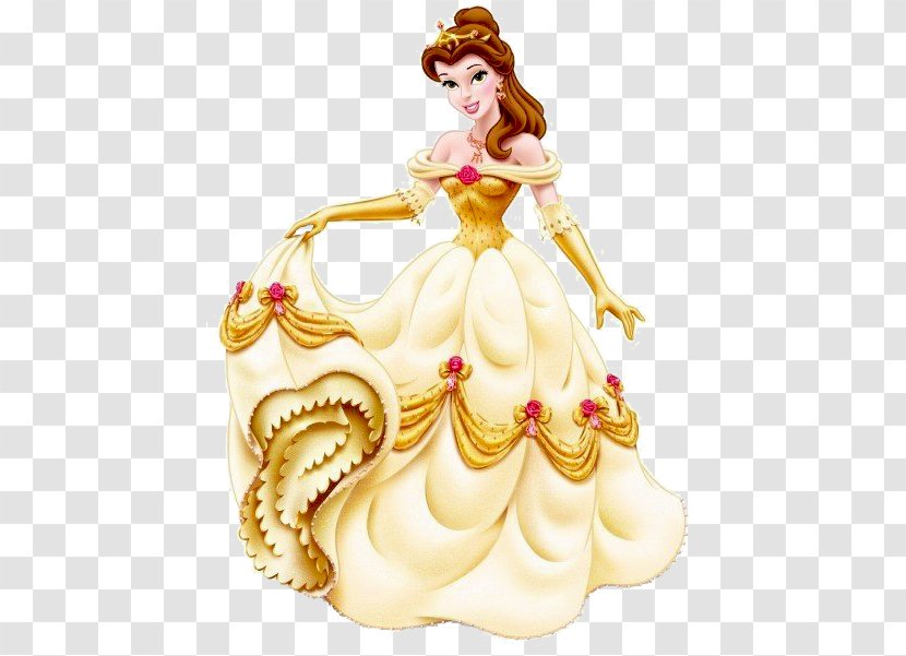 Belle Beast Disney Princess Dress Gown - Walt Company Transparent PNG