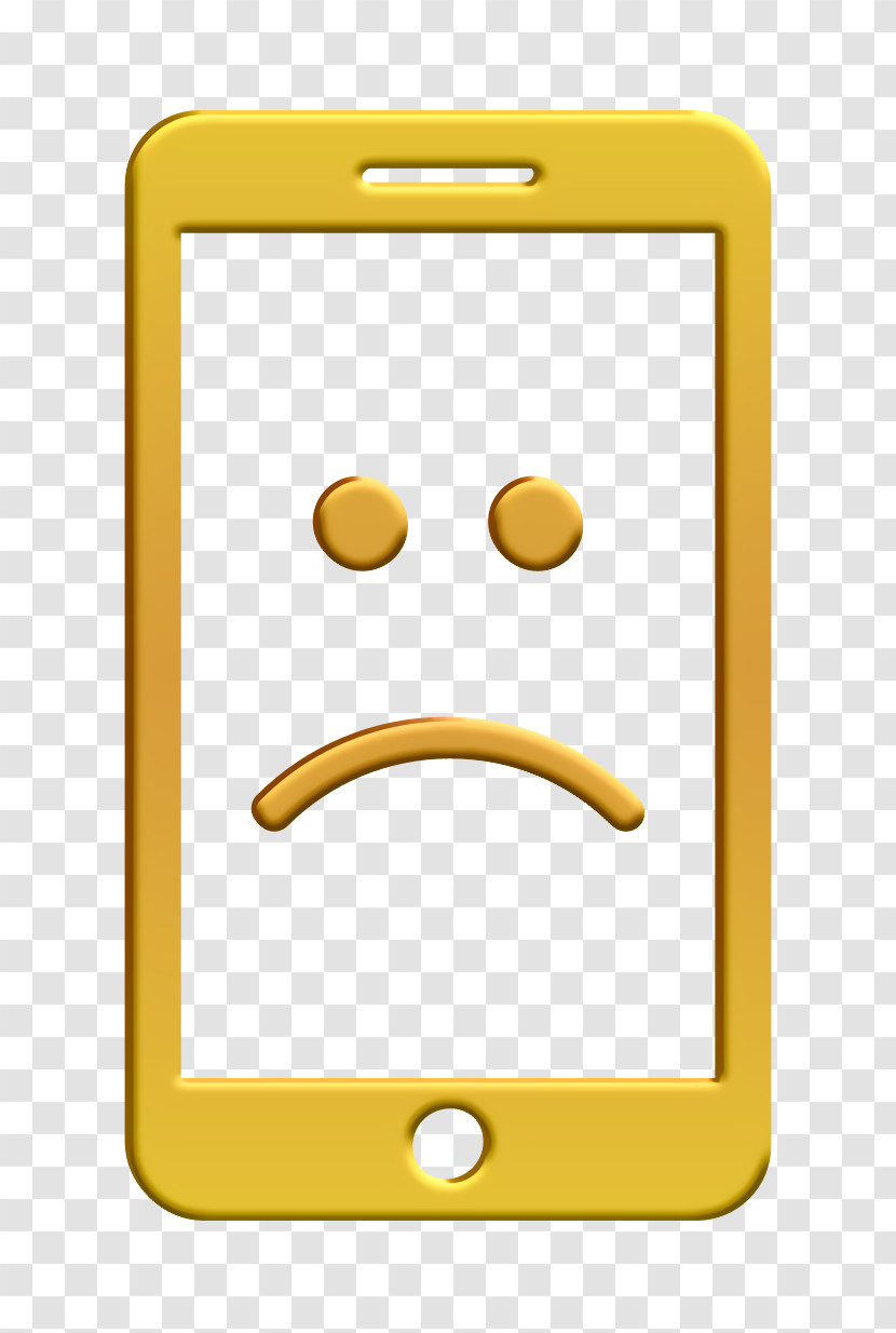 Error Icon Tools And Utensils Icon Smartphone With Sad Face On Screen Icon Transparent PNG