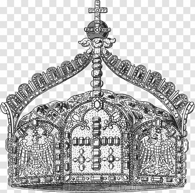 German Empire Imperial Crown Emperor - Symmetry Transparent PNG