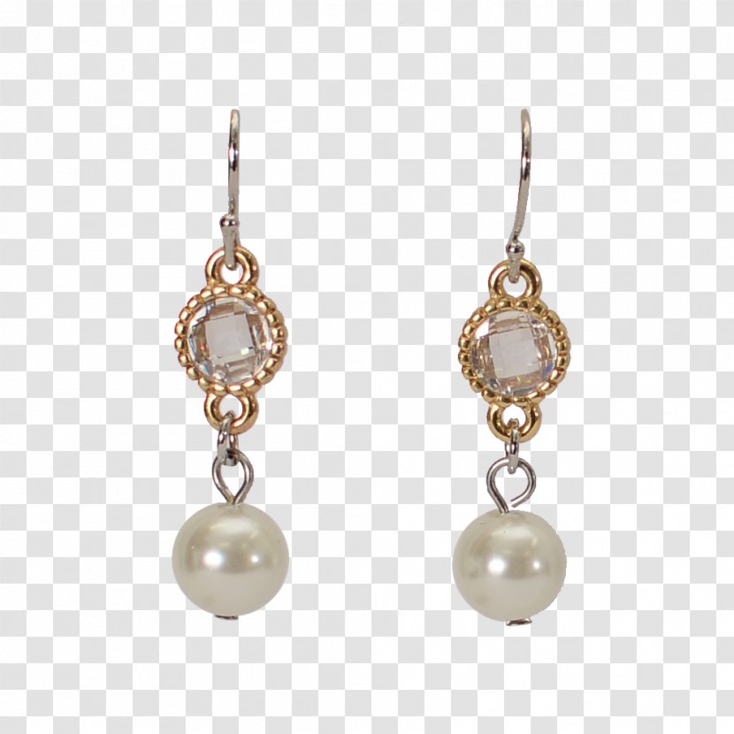 Pearl Earring Кафф Jewellery Cubic Zirconia - Earrings Transparent PNG