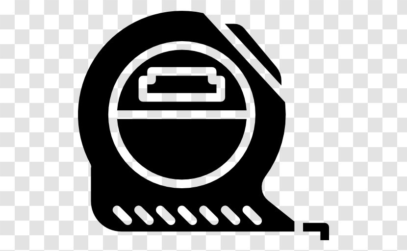 Tool - Black And White - Measuring Tape Transparent PNG