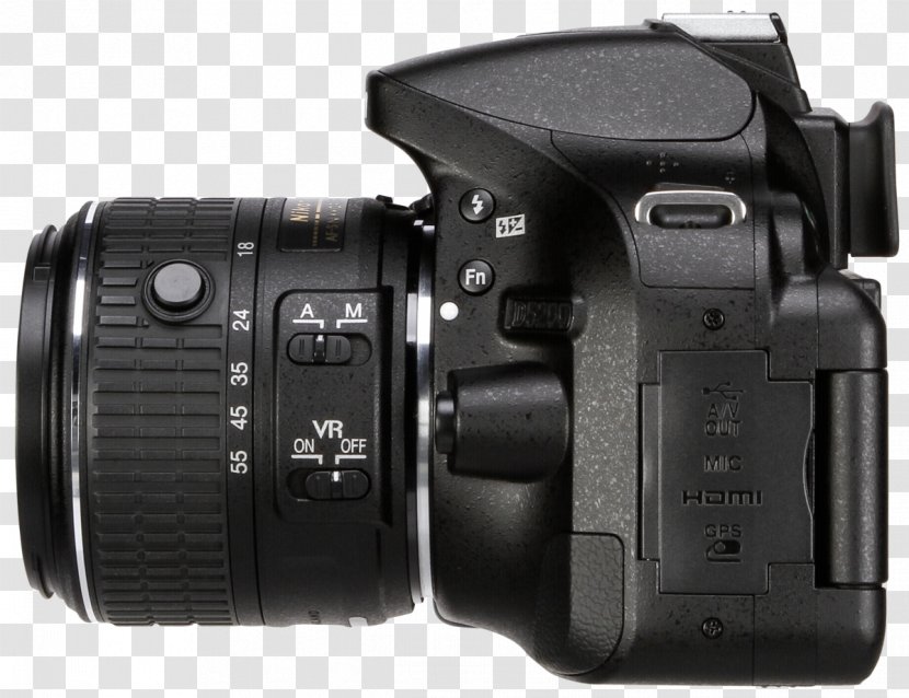 Nikon D500 D90 D300S Digital SLR - Camera Transparent PNG