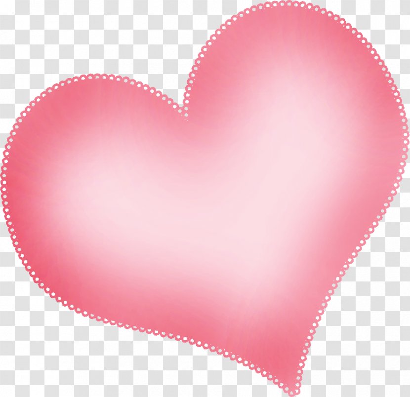 Valentine's Day Heart Pink M - Watercolor Transparent PNG