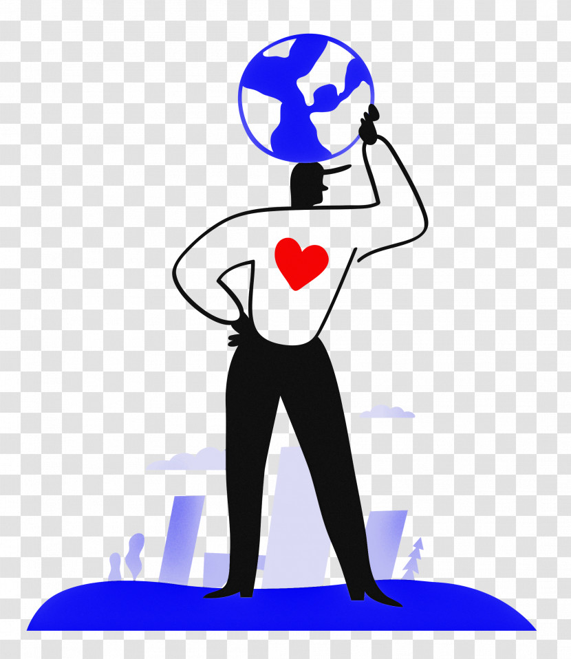 Holding Earth Transparent PNG