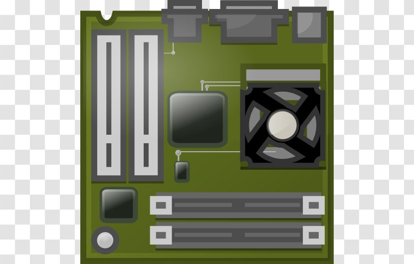 Intel Motherboard Random-access Memory Computer Clip Art - Ibm Personal Computerat - Cliparts Transparent PNG