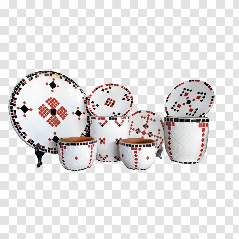 Porcelain Ceramic Tableware - Dinnerware Set - Design Transparent PNG