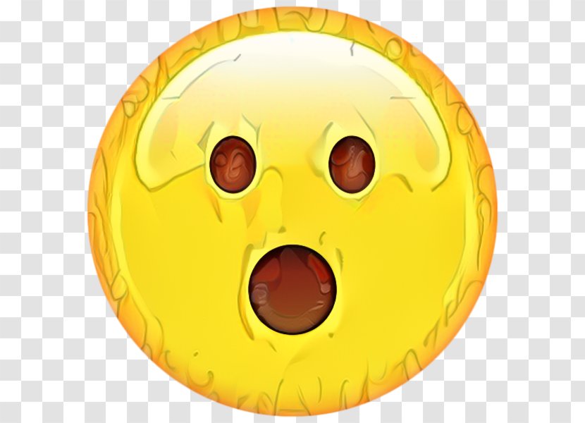 Smiley Face Background - Anger - Button Nose Transparent PNG