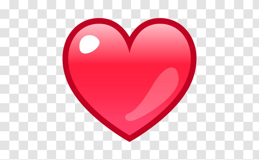 Heart Love Emoji Sticker Symbol - Viber Transparent PNG