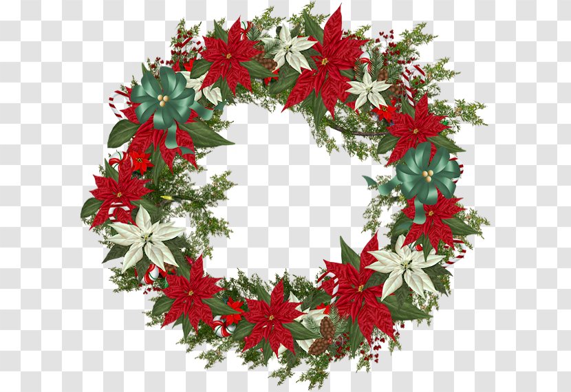 Christmas Ornament Wreath Garland Leaf Transparent PNG