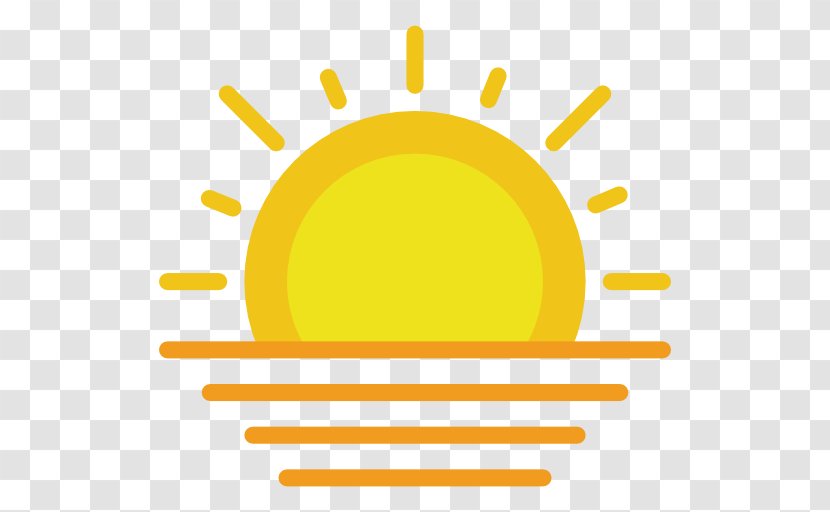 Icon Design - Text - Sunset Clipart Transparent PNG