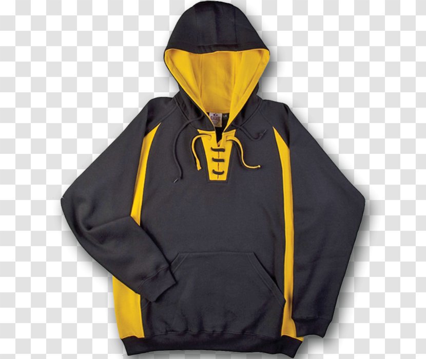 Hoodie T-shirt Bluza Jacket - Black - And Gold Cheer Uniforms Transparent PNG