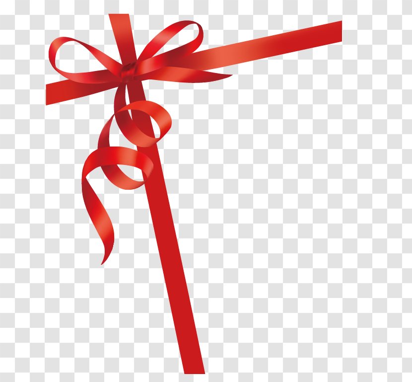 Red Ribbon Gift Transparent PNG