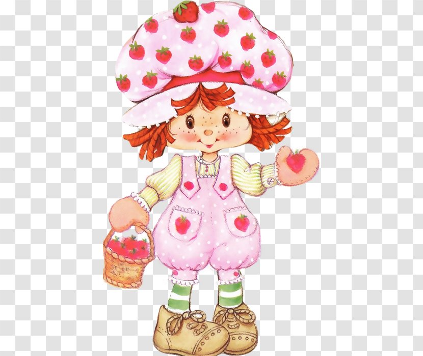 Strawberry Shortcake Tart Paper Doll - Christmas Decoration - Angel Food Cake Transparent PNG