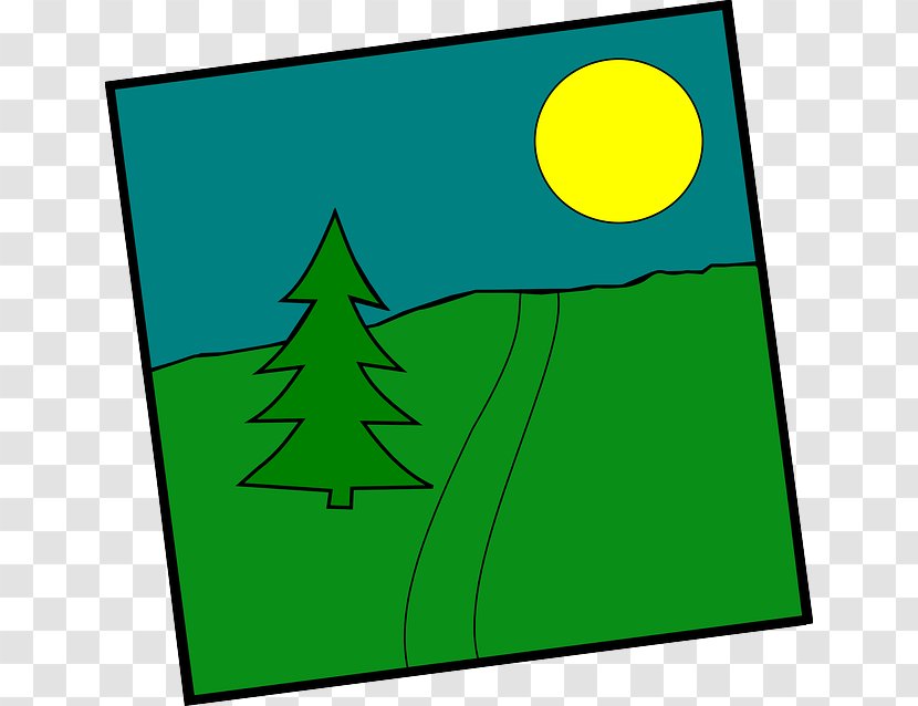 Landscape Clip Art For Summer Tree Transparent PNG