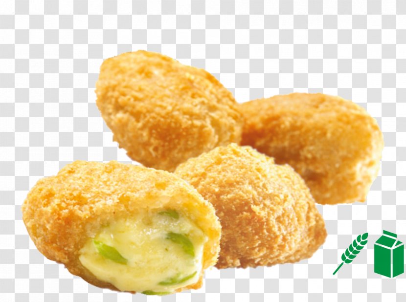 McDonald's Chicken McNuggets Croquette Nugget Rissole Fritter - Dish - Chicago Style Hot Dog Transparent PNG