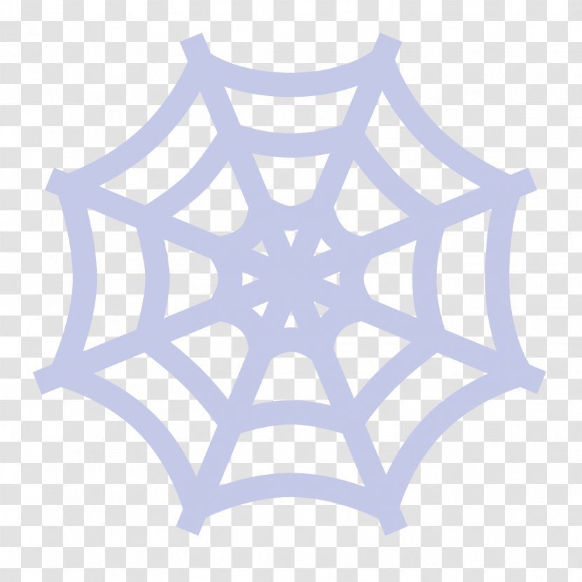 Spider Web Clip Art - White Transparent PNG