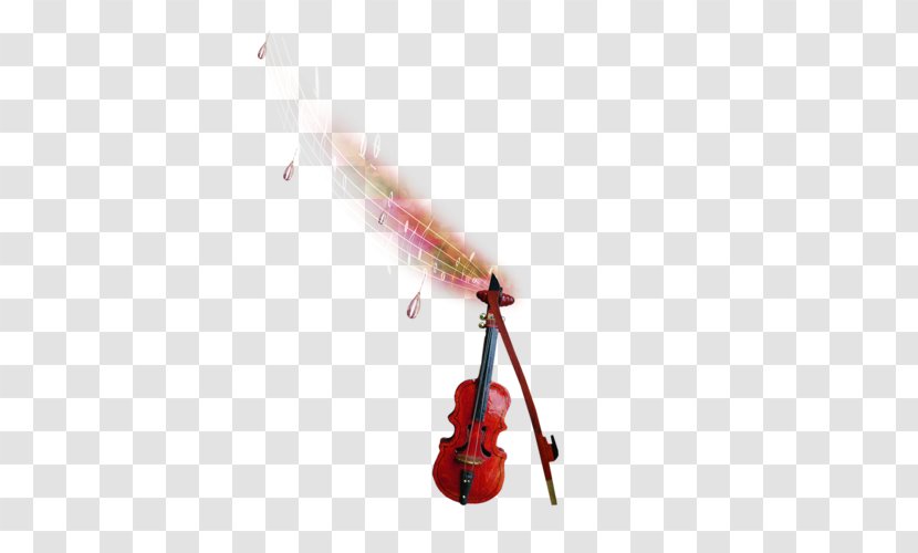 Violin Musical Instrument - Flower - Instruments Transparent PNG