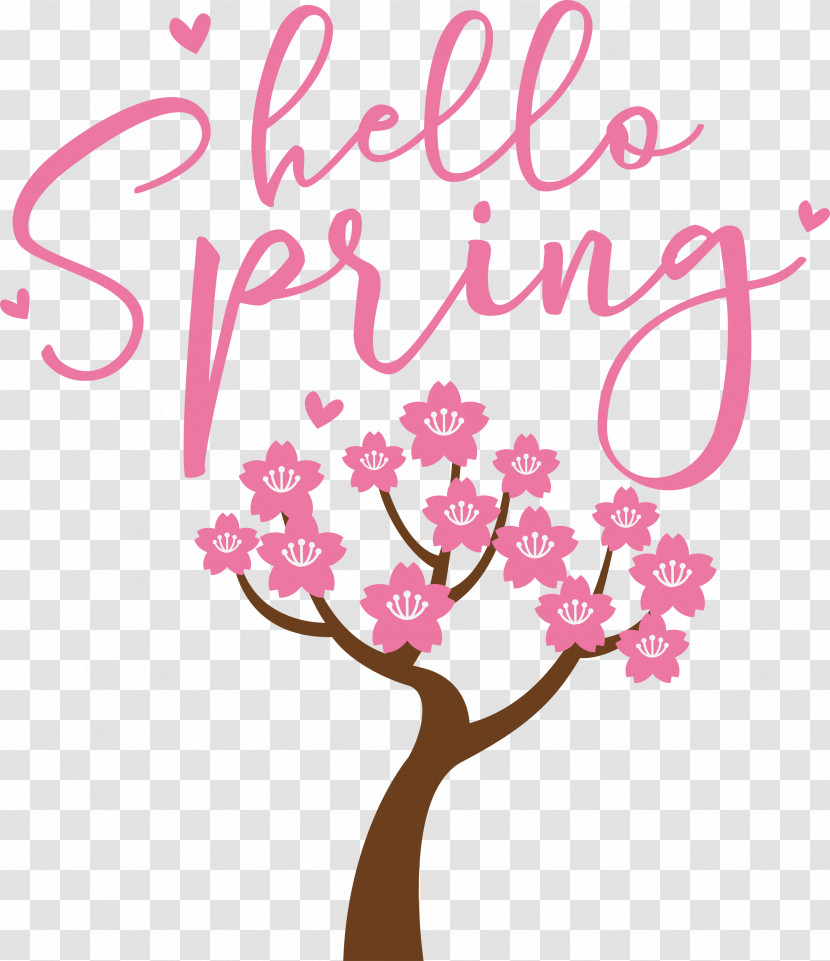 Hello Spring Spring Transparent PNG