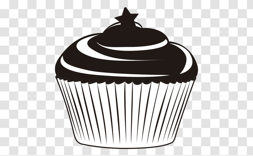 Cupcake Muffin Frosting & Icing Red Velvet Cake - White Transparent PNG