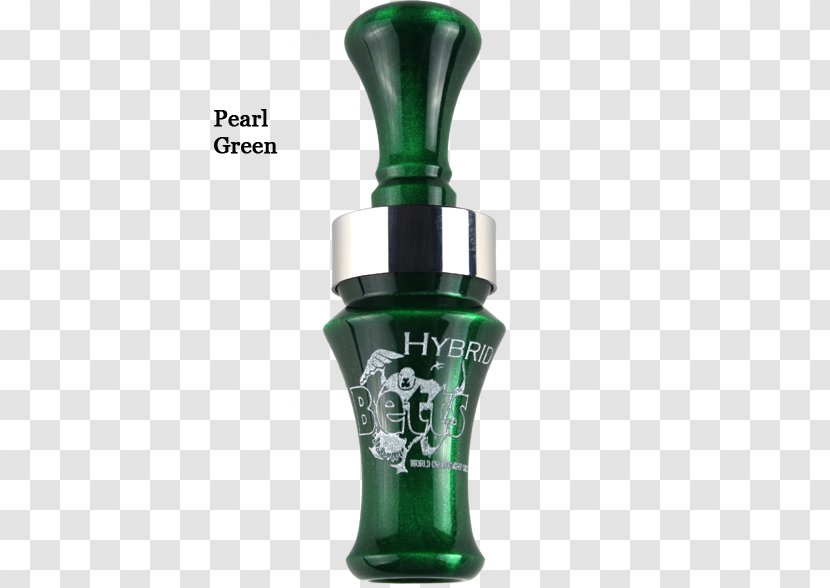 Game Call Duck Arkansas Glass Bottle - Green Pearl Transparent PNG