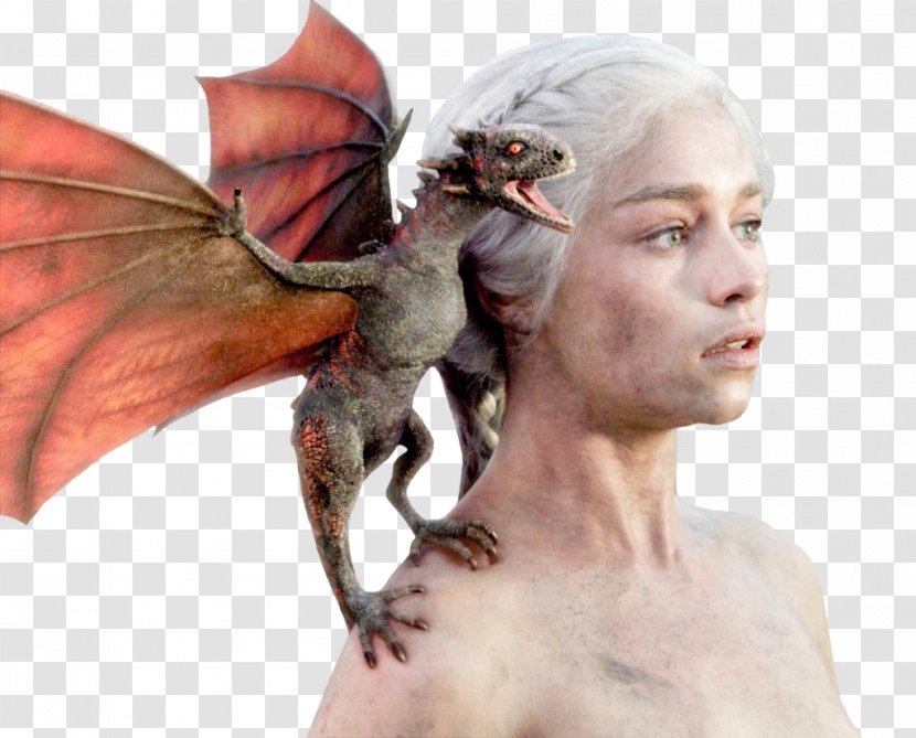 Game Of Thrones Daenerys Targaryen Emilia Clarke Dragon Jaime Lannister - Song Ice And Fire - Clipart Transparent PNG