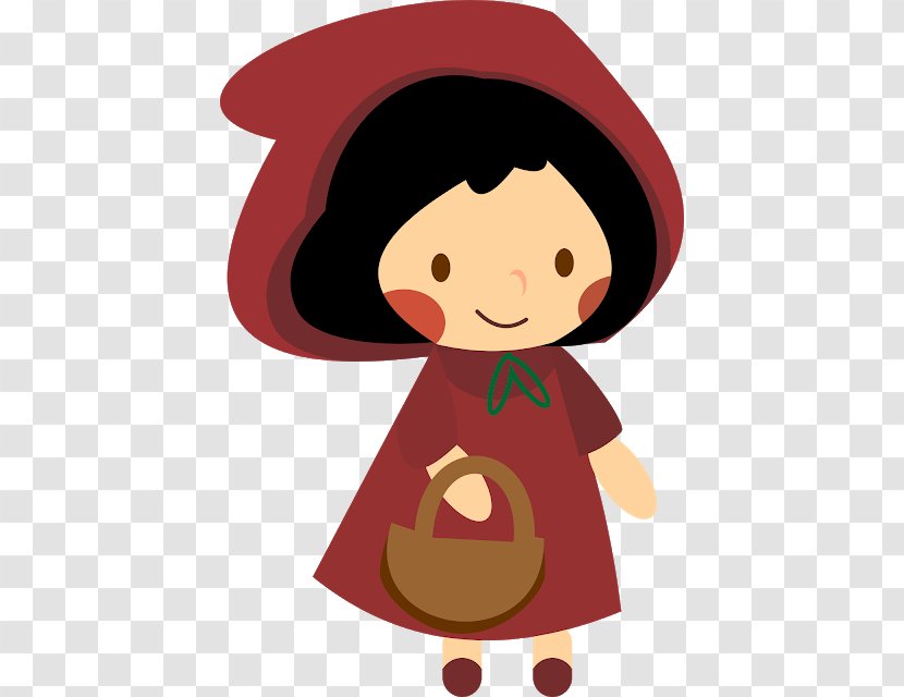 Little Red Riding Hood Hat Clip Art - Toddler Transparent PNG