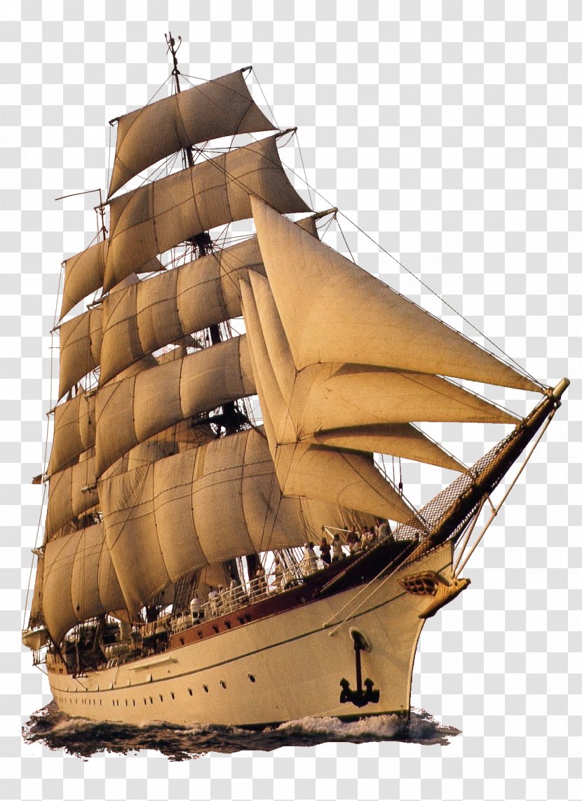 Gorch Fock Sailing Ship Tall - Brig - Ships Transparent PNG