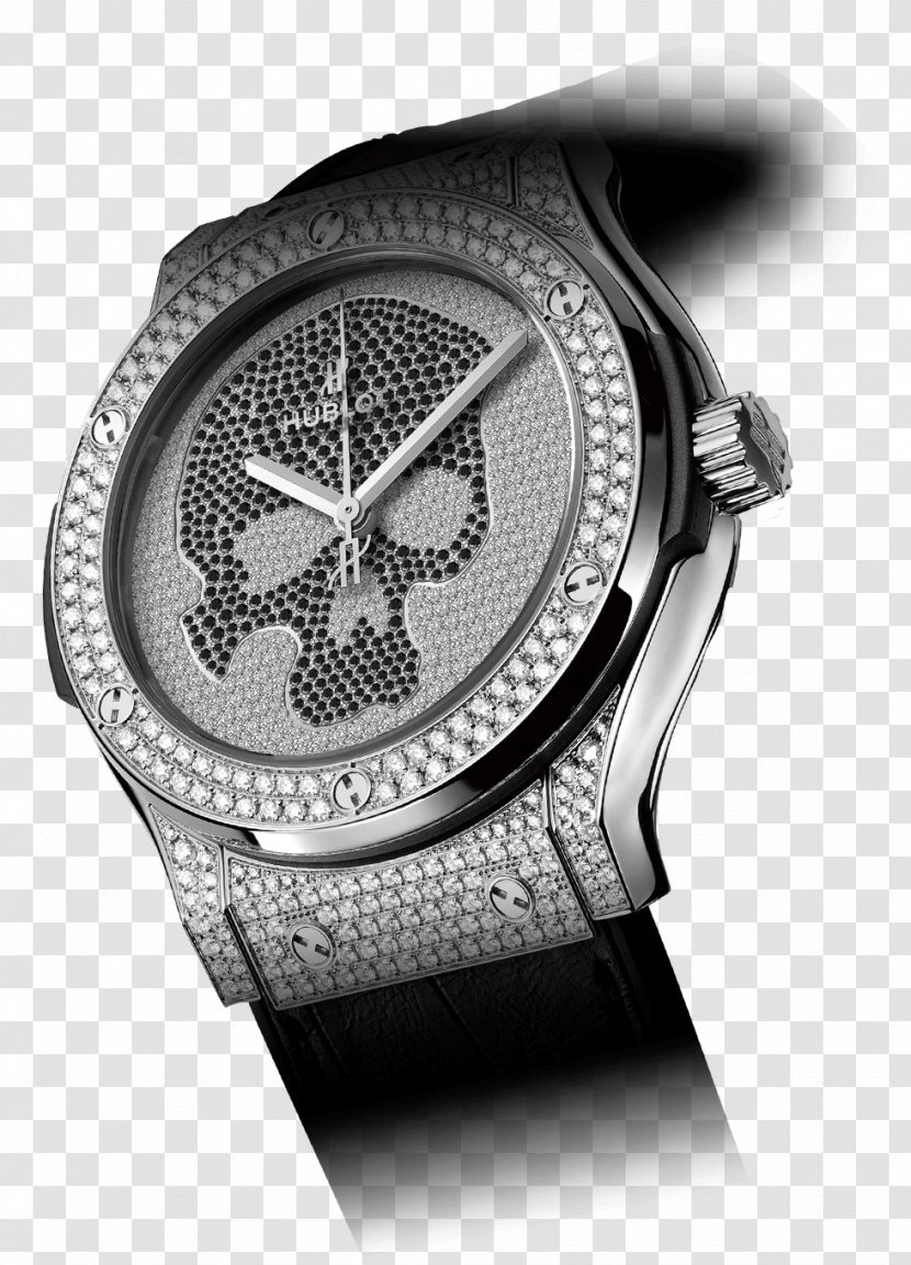 Baselworld Hublot Classic Fusion Watch Skull - Bling Transparent PNG