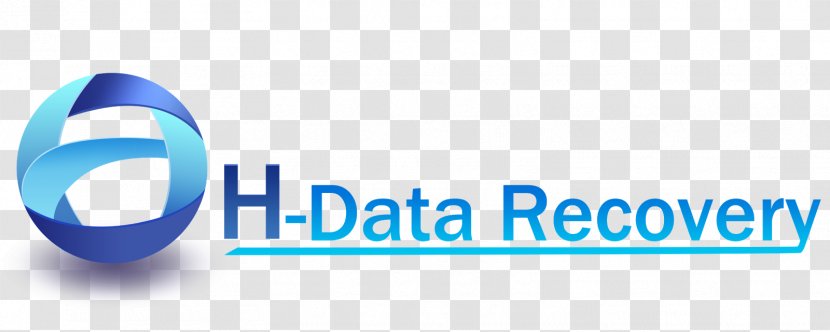 Logo Brand Font - Blue - Data Recovery Transparent PNG