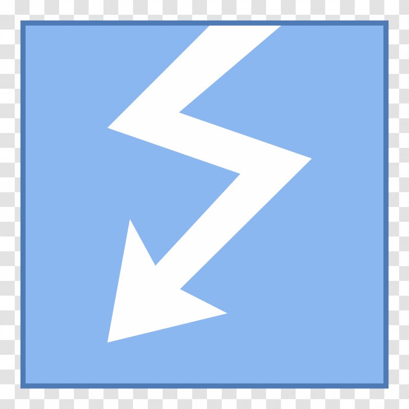 High Voltage Icon Design Electricity - Level Of Detail Transparent PNG