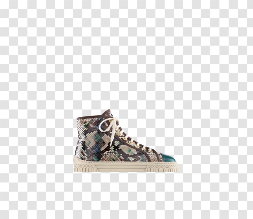 Chanel Sneakers Shoe Footwear High-top - Khaki - Snake Gucci Transparent PNG