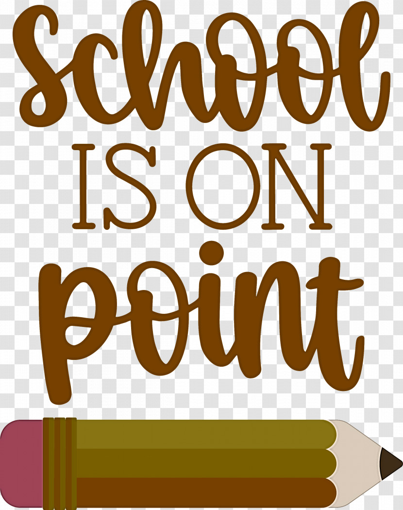 School Is On Point School Education Transparent PNG