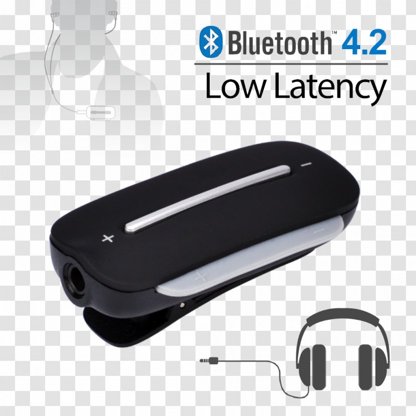 Microphone Headphones AptX Wireless Bluetooth - %c3%89couteur Transparent PNG