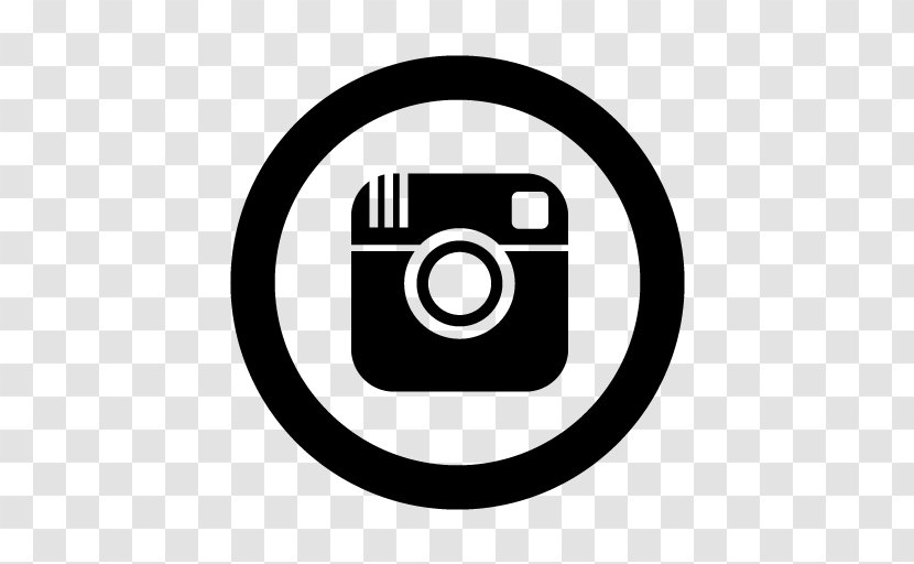 Clip Art Logo Image - Black And White Instagram Outline Transparent PNG