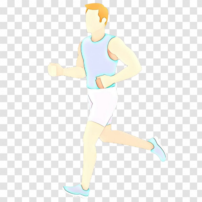 Fitness Cartoon - Human Leg - Individual Sports Lunge Transparent PNG