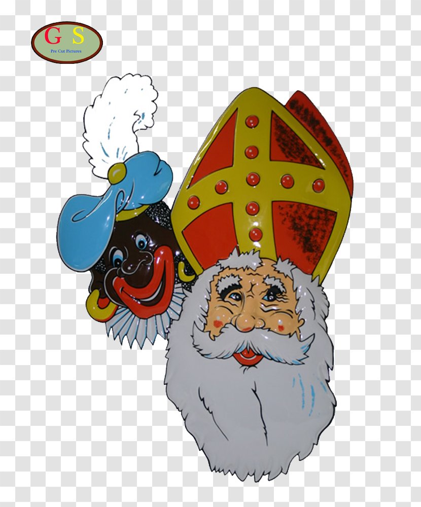 Santa Claus Zwarte Piet Tagged Hi5 If(we) - Cartoon - Sinterklaas Transparent PNG
