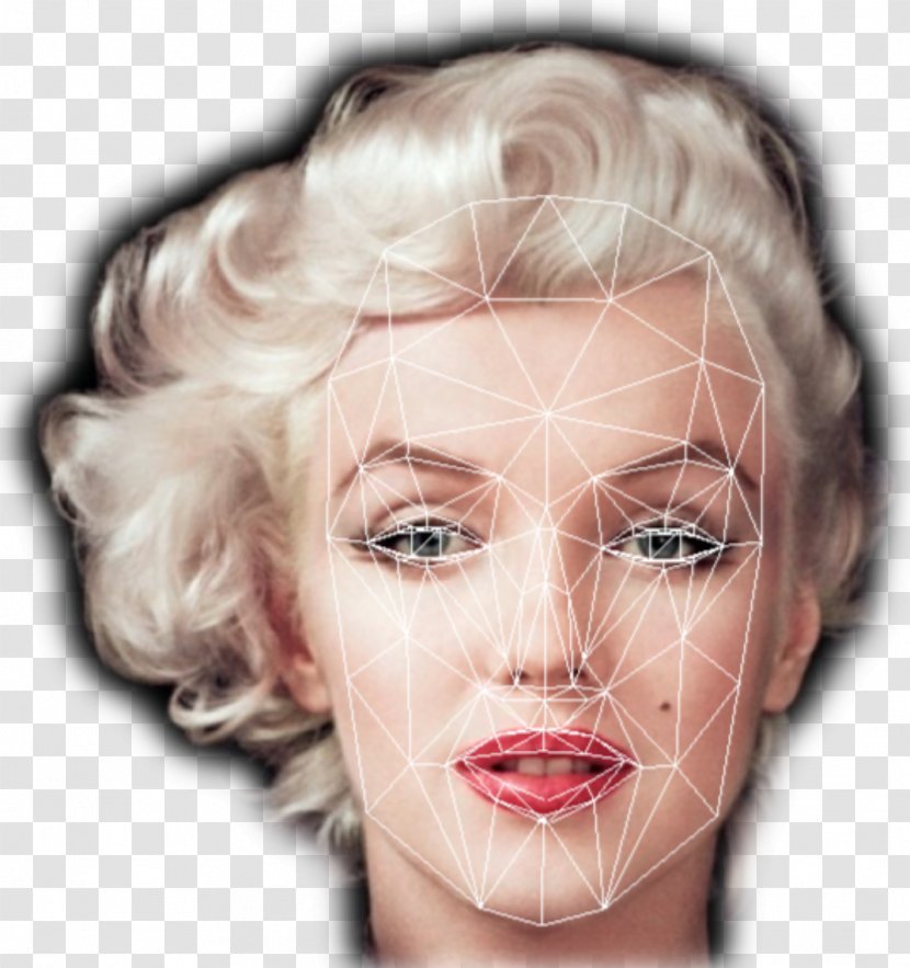 Marilyn Monroe Hair Coloring Blond Max Factor - Head Transparent PNG