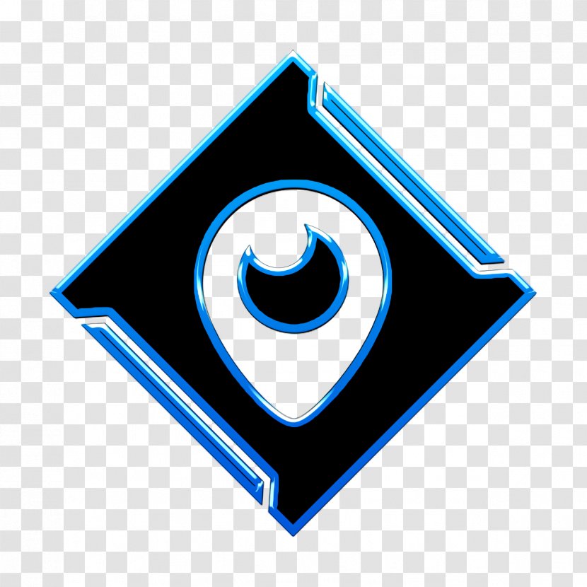 Social Media Logo - Microsoft Azure - Symbol Electric Blue Transparent PNG