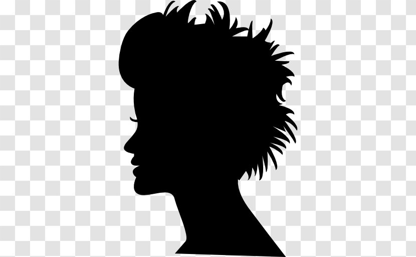 Silhouette Photography Hair - Facial Expression Transparent PNG