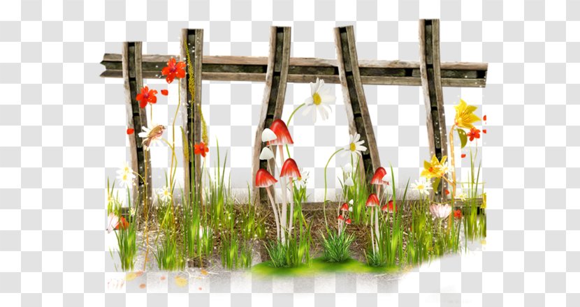 Picket Fence Garden Clip Art - Hedge - DV Transparent PNG
