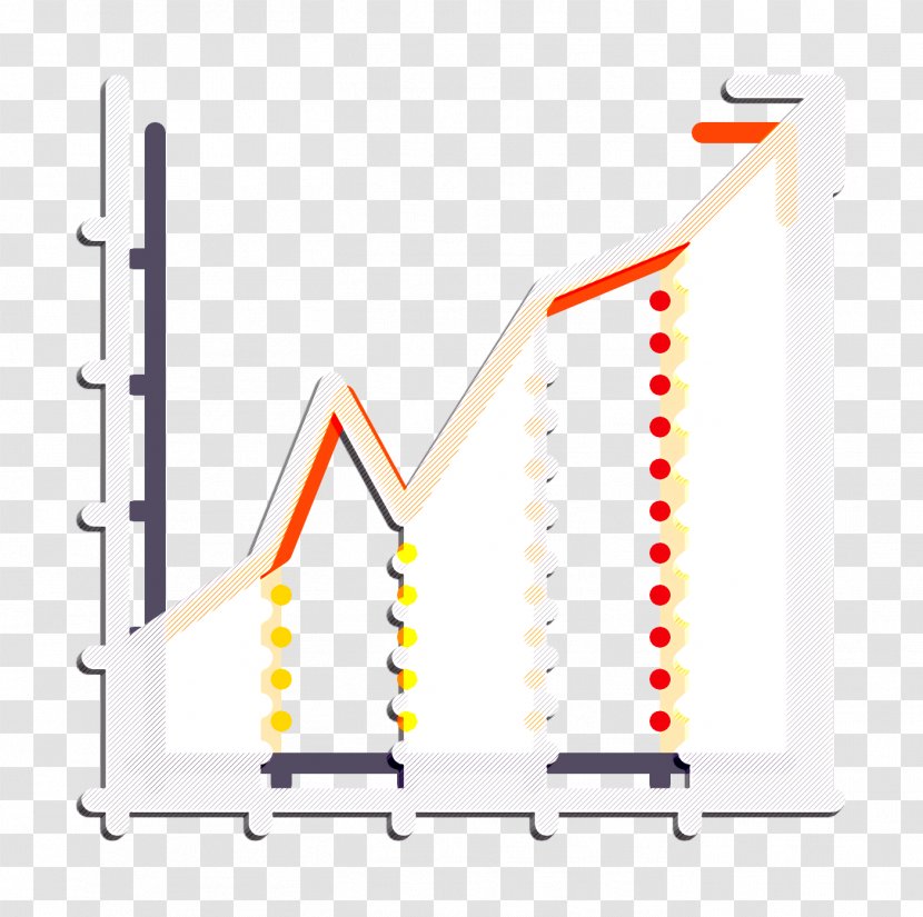 Diagram Icon Growth Color Startups And New Business - Stairs Triangle Transparent PNG