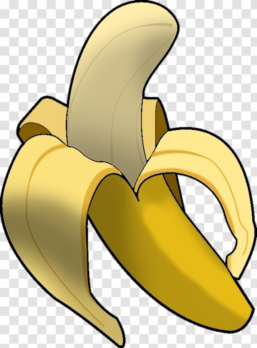 Banana Split Peel Clip Art - Cartoon - Clipart Transparent PNG
