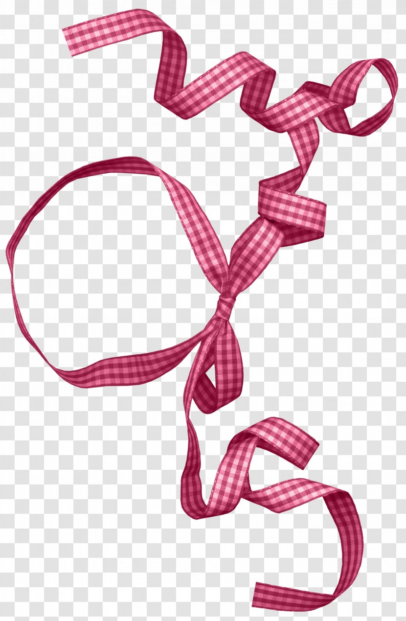 Ribbon Shoelace Knot - Pink Transparent PNG