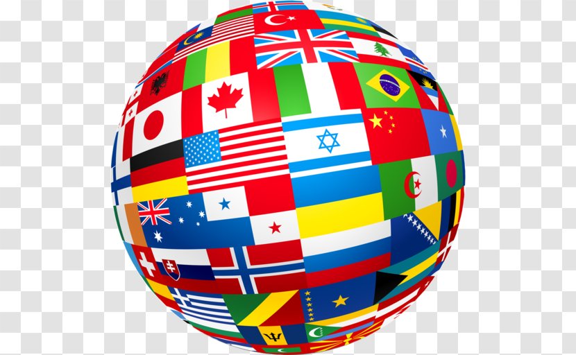 Globe Flags Of The World Flag - Map Transparent PNG
