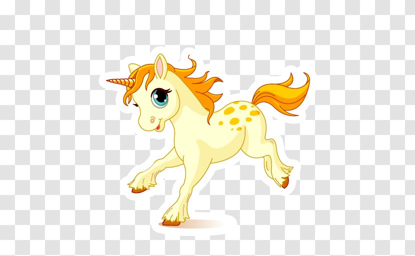 Pony Horse Foal Cartoon - Mythical Creature - Unicorn Dab Transparent PNG