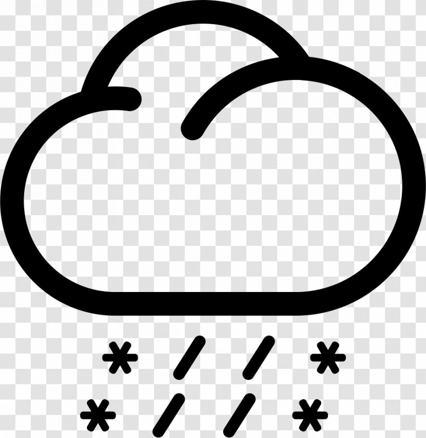 Rain And Snow Mixed Hail Freezing Clip Art - Cartoon Transparent PNG